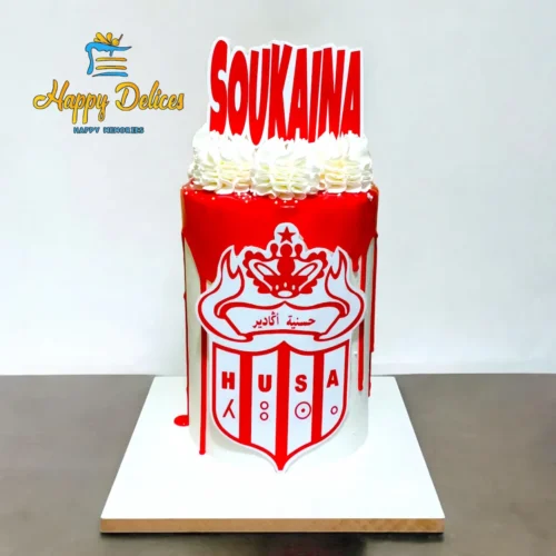 HUSA Football Birthday Cake | Happy Delices